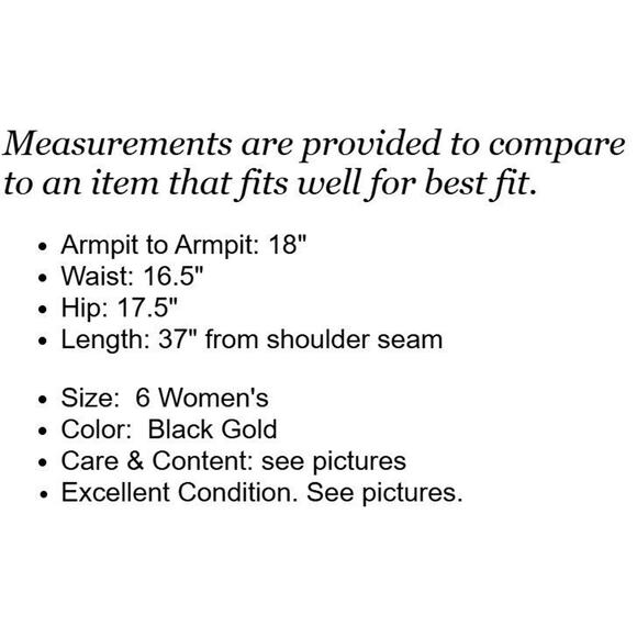 Tory Burch Dress Womens 6 Black Silk Gold Sequins Lined Formal Wedding lbd - Picture 4 of 14